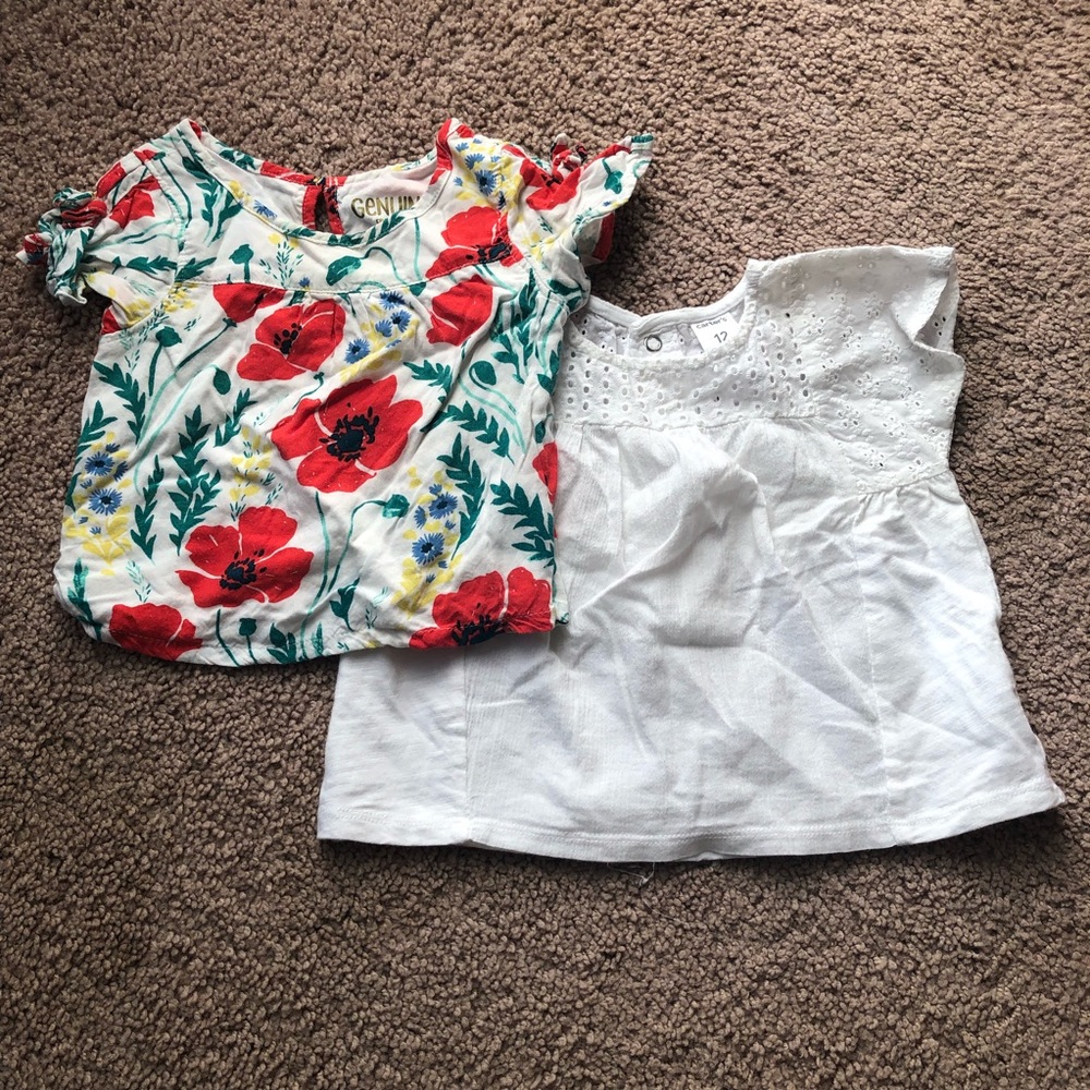 2 blouse piece bundle.